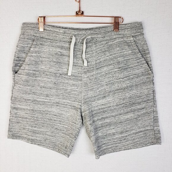 FLINT and TINDER Huckberry Men's Casual Shorts Gray Terrycloth Lounge size L - Picture 1 of 9